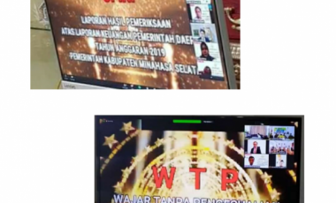 Untuk Ke-4 kalinya Pemkab Minsel Raih WTP Untuk Ke-4 kalinya Pemkab Minsel Raih WTP