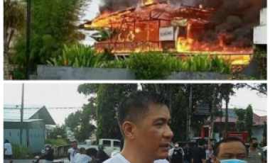 “Warong Kobong” Ludes Terbakar. Ai Minta Pihak Terkait Lakukan Investigasi “Warong Kobong” Ludes Terbakar. Ai Minta Pihak Terkait Lakukan Investigasi
