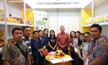 Pemkab Minsel Promosikan Potensi Pariwisata Dan Industri DiPameran Sulut Expo. Pemkab Minsel Promosikan Potensi Pariwisata Dan Industri DiPameran Sulut Expo.