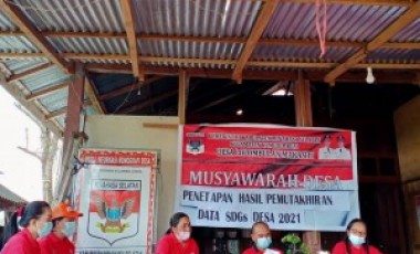 Pemdes Makasili Lombulan Gelar Musdes Khusus Penetapan Data SDGs Pemdes Makasili Lombulan Gelar Musdes Khusus Penetapan Data SDGs