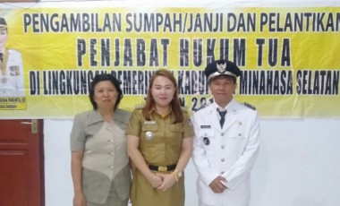Yohan Egeten Dipercayakan Bupati CEP Jabat Hukum Tua Desa Pakuweru Yohan Egeten Dipercayakan Bupati CEP Jabat Hukum Tua Desa Pakuweru