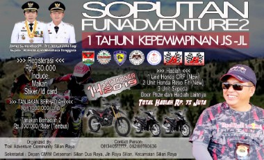 Soputan Fun Adventure Ramaikan 1 Tahun Kepemimpinan James Sumendap-Jocke Legi Soputan Fun Adventure Ramaikan 1 Tahun Kepemimpinan James Sumendap-Jocke Legi