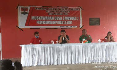 15 Desa Di Kecamatan Pusomaen Selesai Laksanakan Musdes. Camat Apresiasi BPD dan Hukum Tua 15 Desa Di Kecamatan Pusomaen Selesai Laksanakan Musdes. Camat Apresiasi BPD dan Hukum Tua