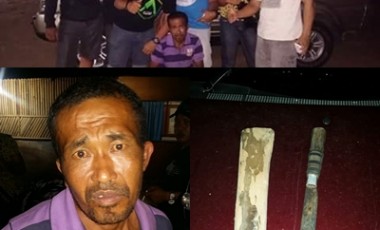 Ungke Pelaku Pembunuhan Sadis Di Pondos, Berhasil Diamankan Team Buser Polres Minsel Ungke Pelaku Pembunuhan Sadis Di Pondos, Berhasil Diamankan Team Buser Polres Minsel